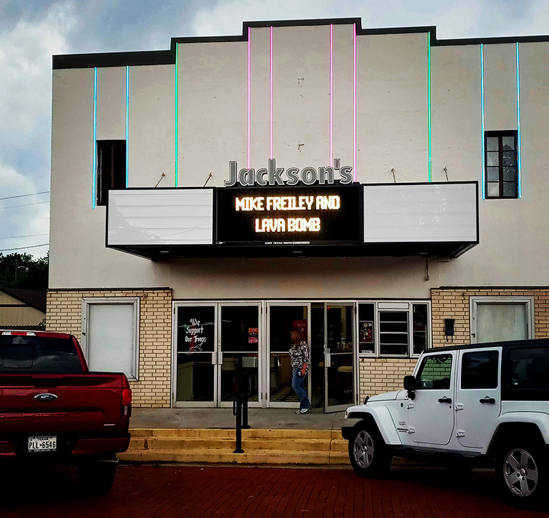 Mike Freiley & Lava Bomb - Jackson's Theatre, Gladewater, TX